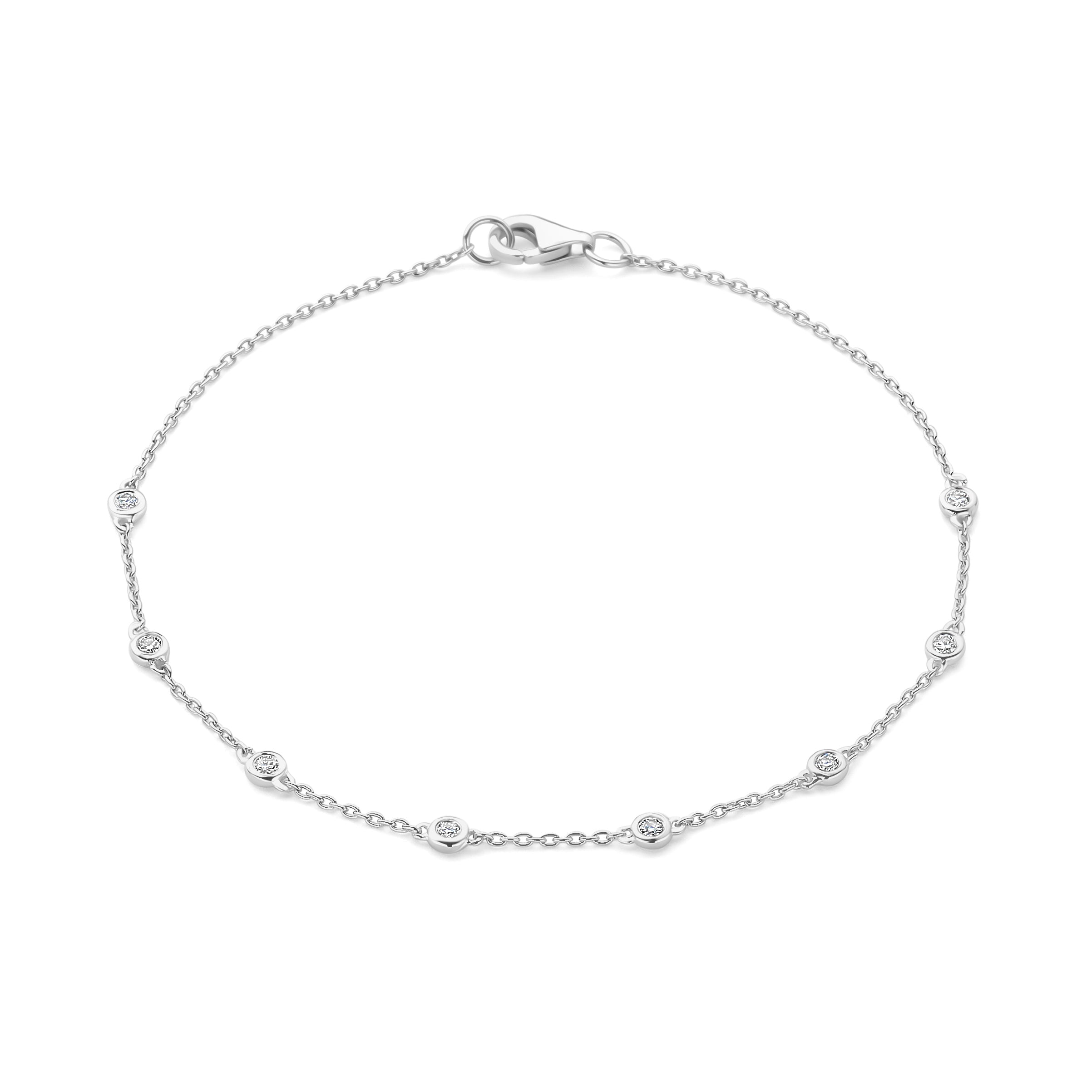 Bezel Diamond Bracelet