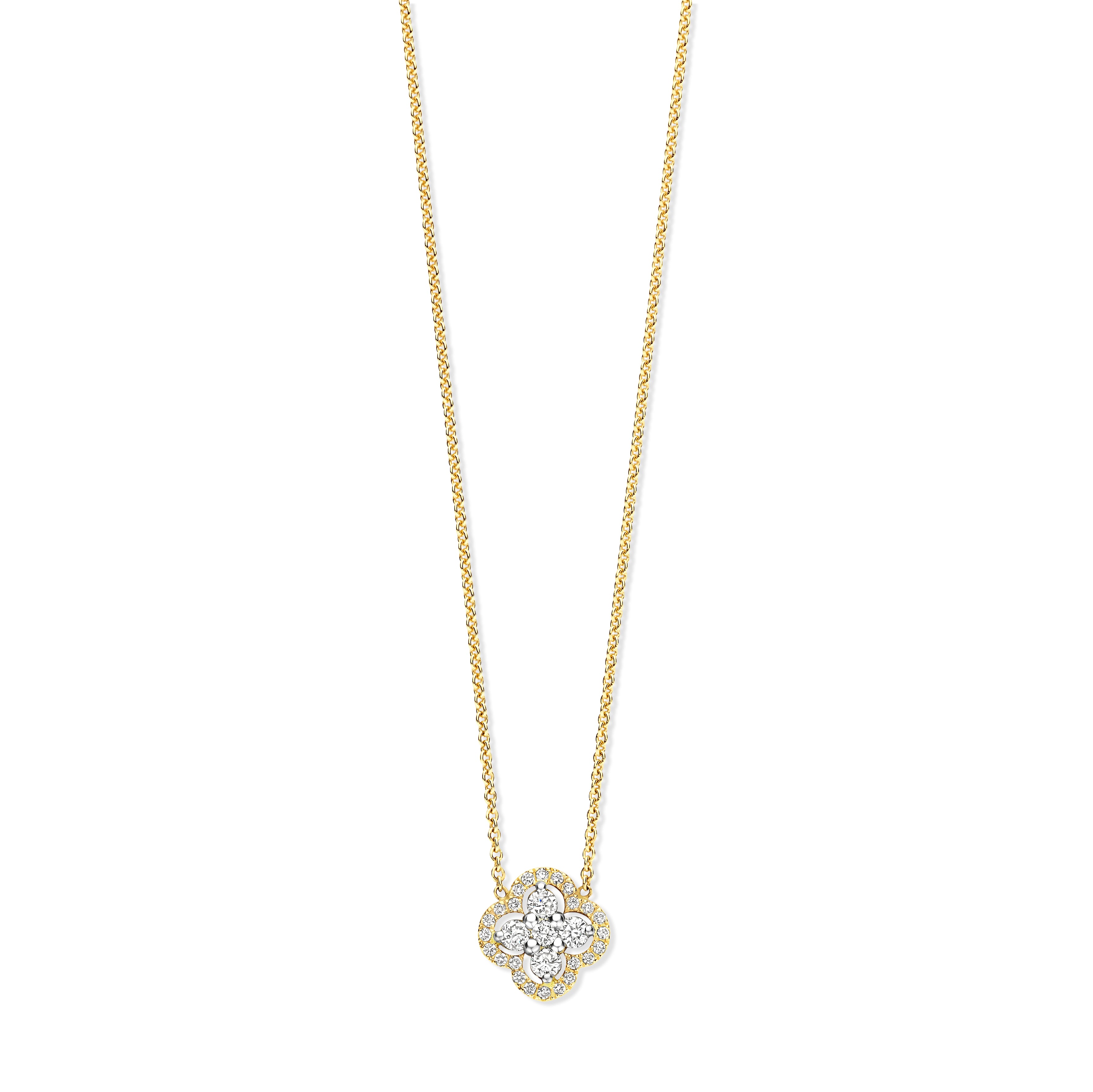 Clover Diamond Pendant