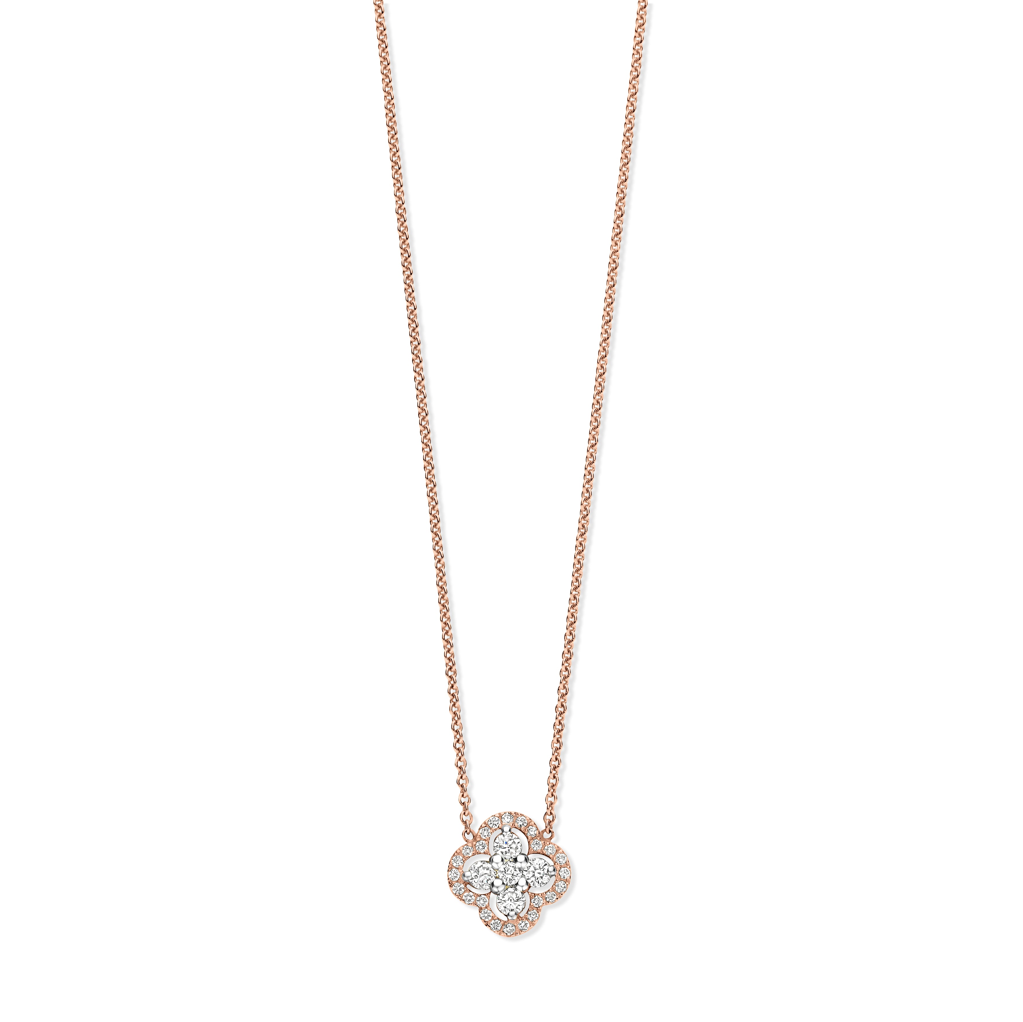Clover Diamond Pendant