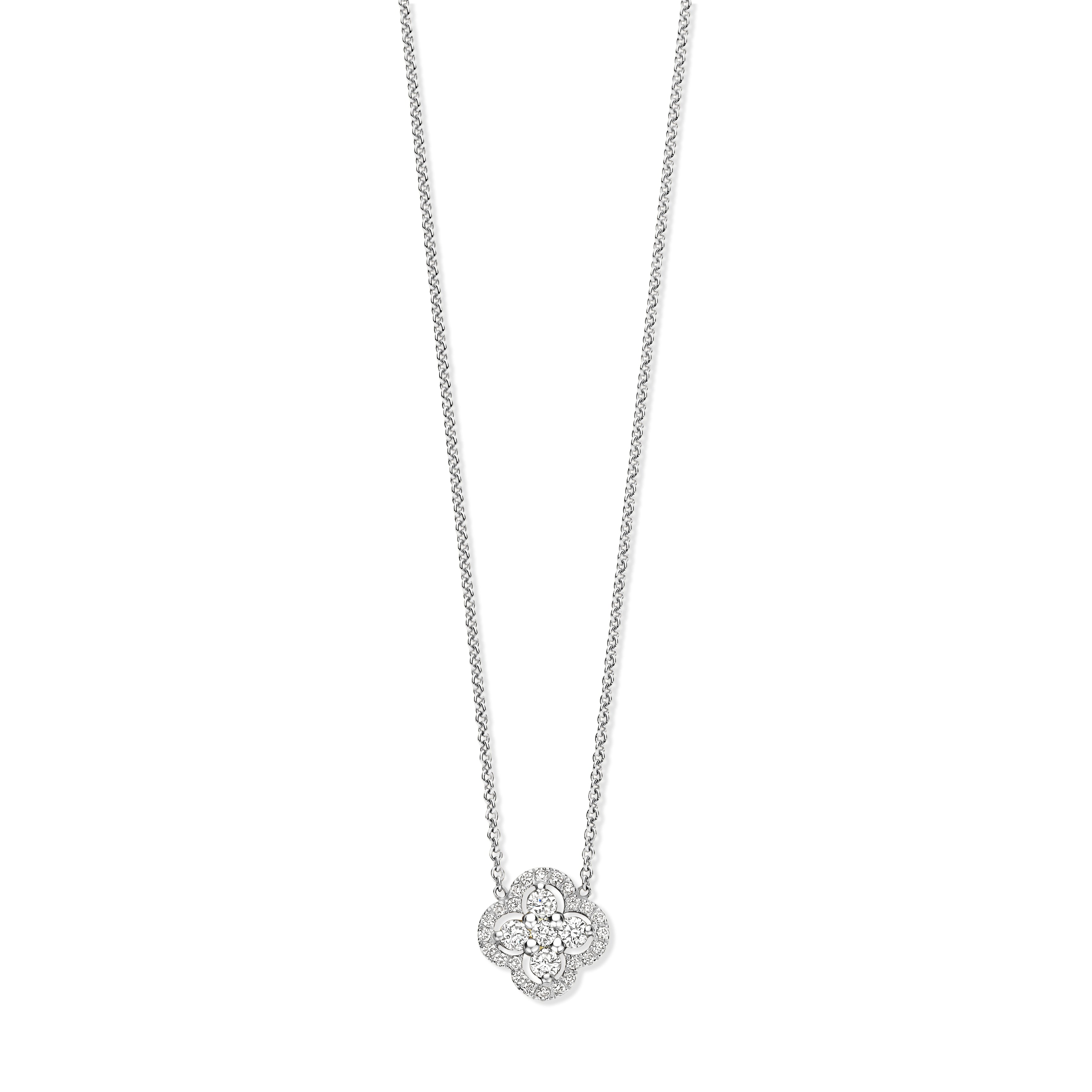 Clover Diamond Pendant