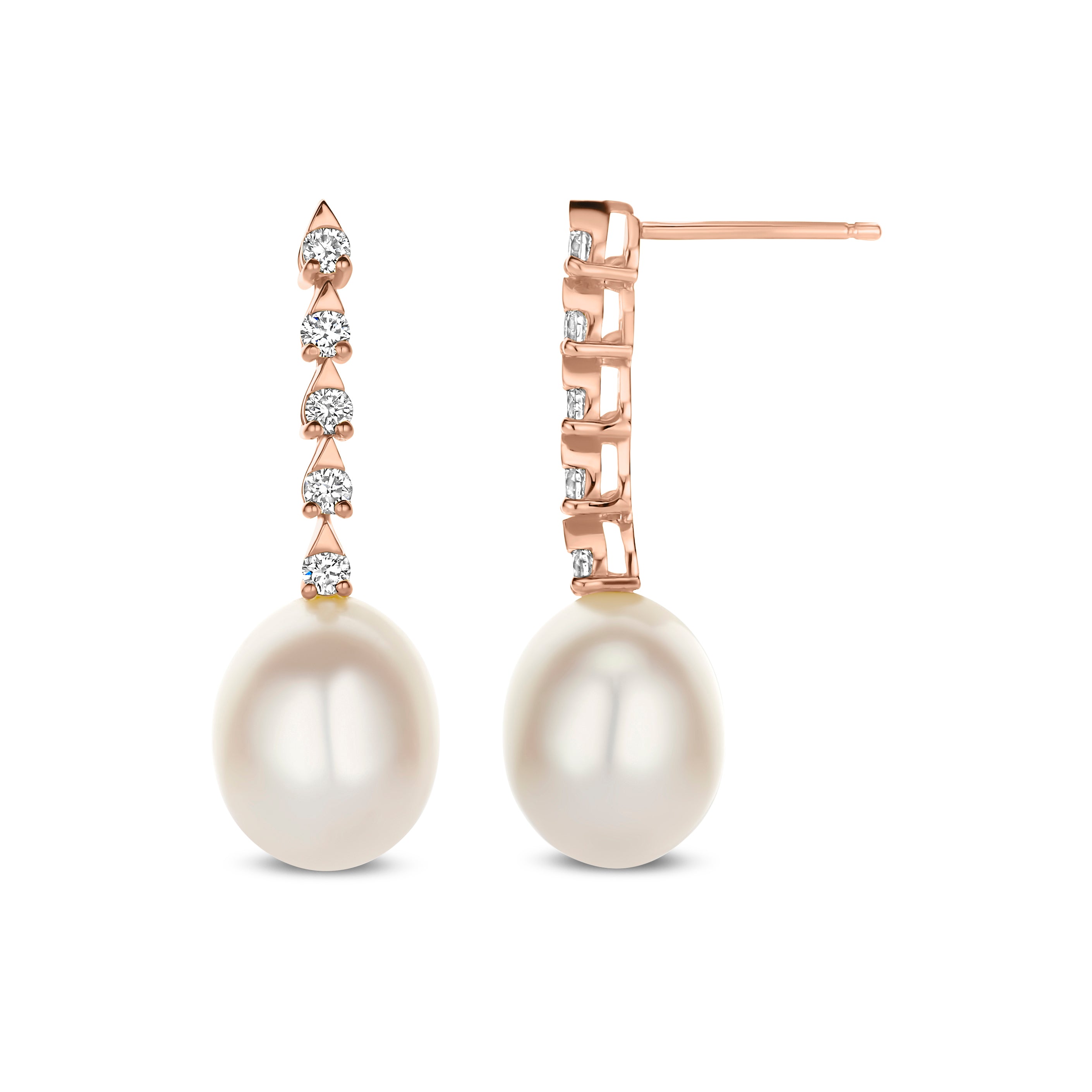 Teardrop Pearl Earrings
