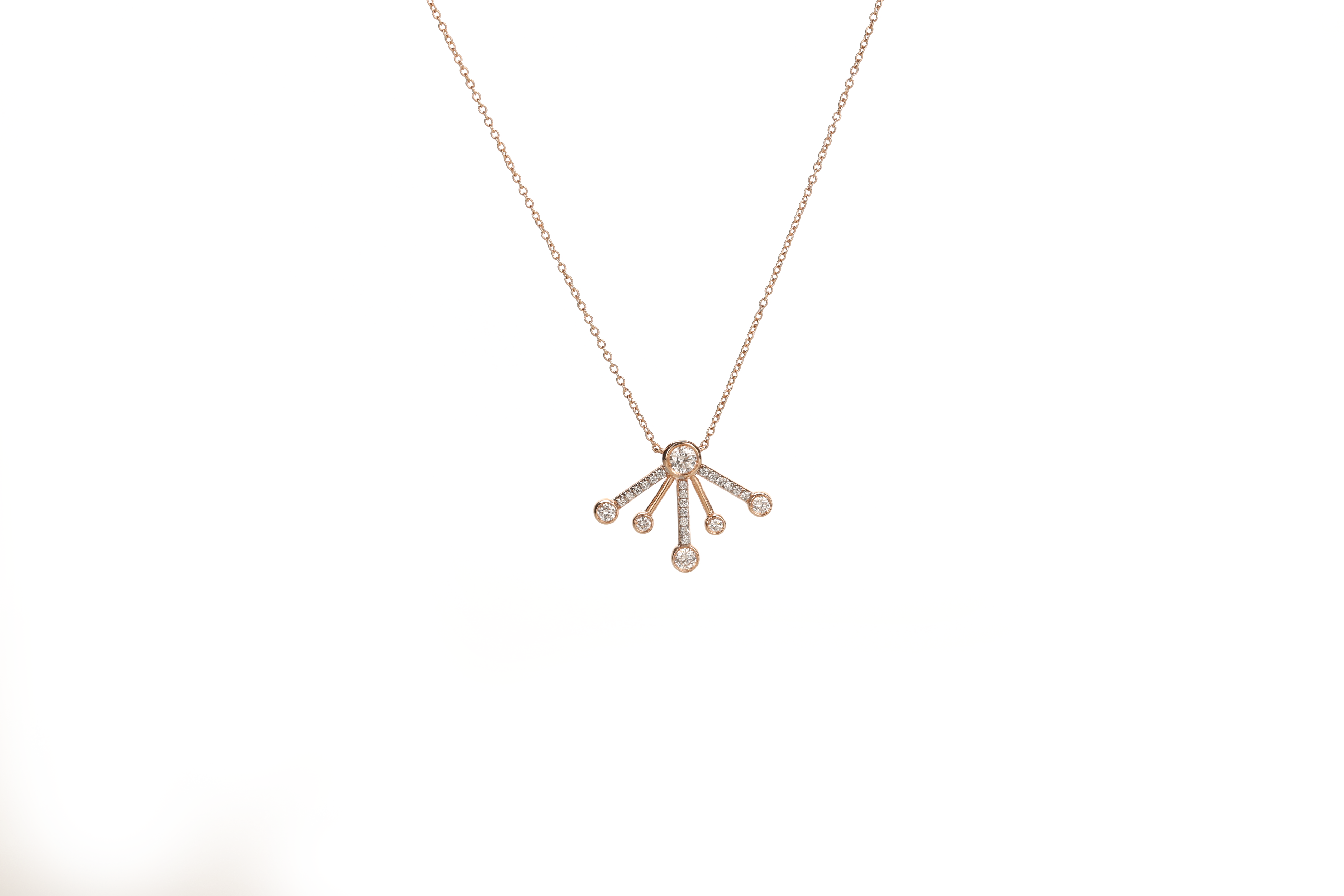 Every Day Sunrise Petite Pavè Pendant