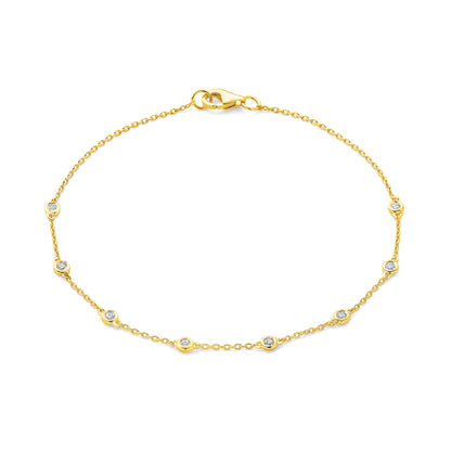 Bezel Diamond Bracelet