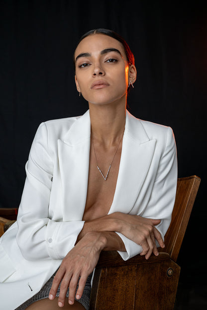 Every Day Second Size V Pavè Pendant