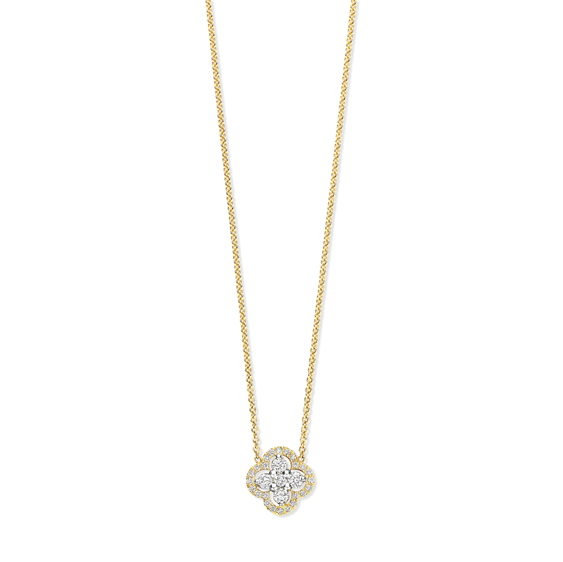 Clover Diamond Pendant