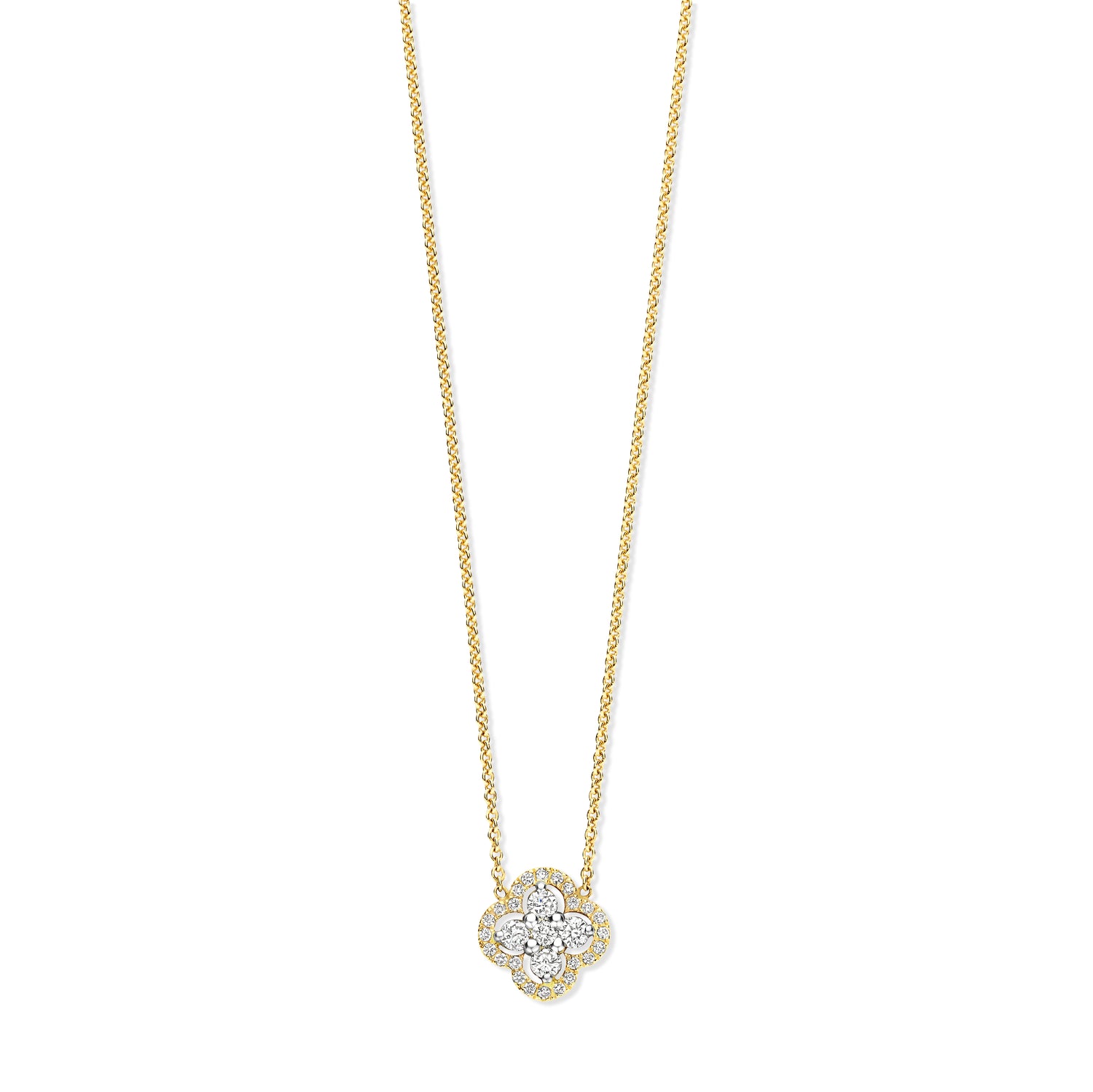 Clover Diamond Pendant