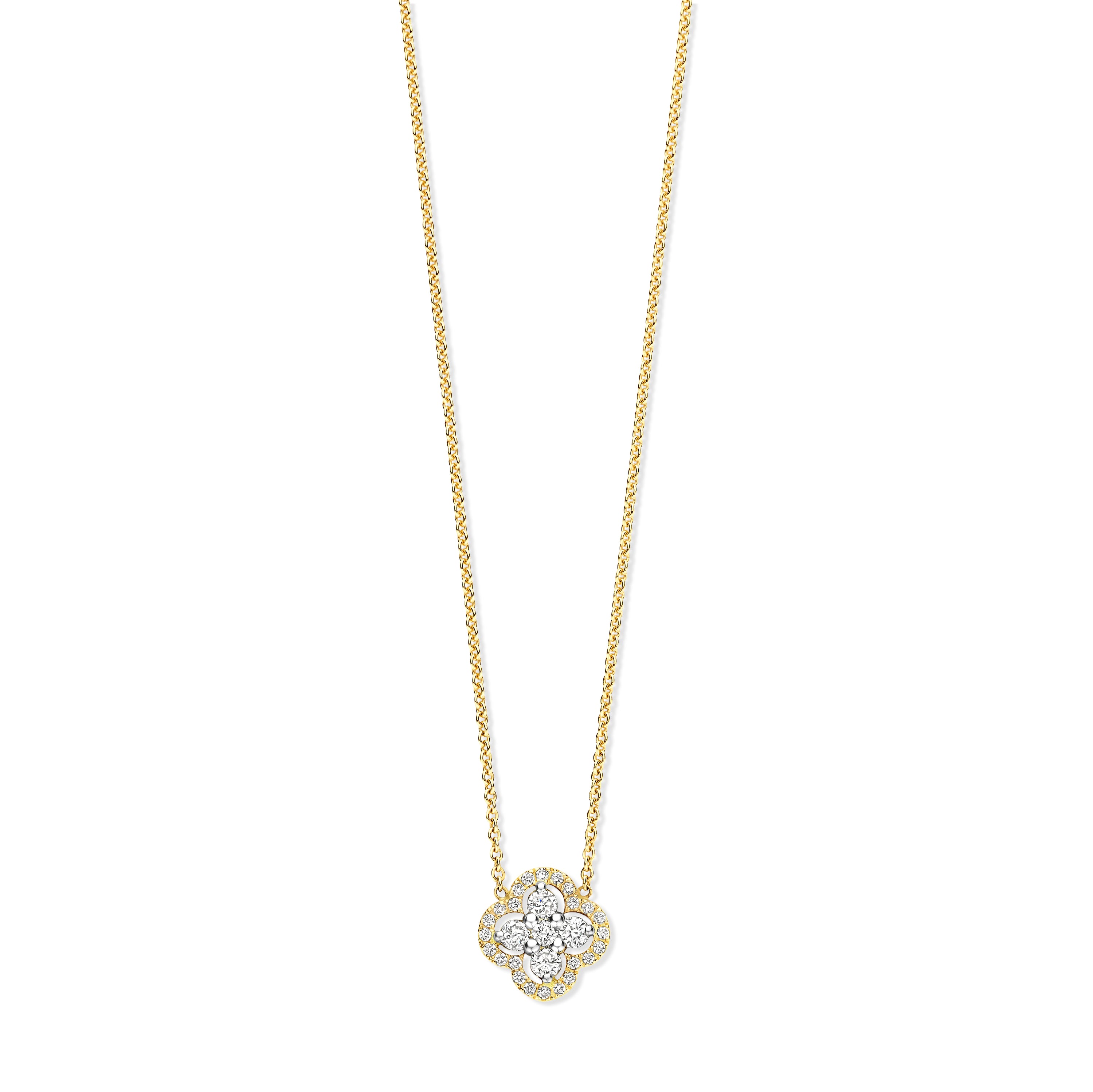 Clover Diamond Pendant