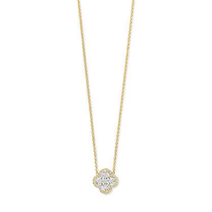 Clover Diamond Pendant