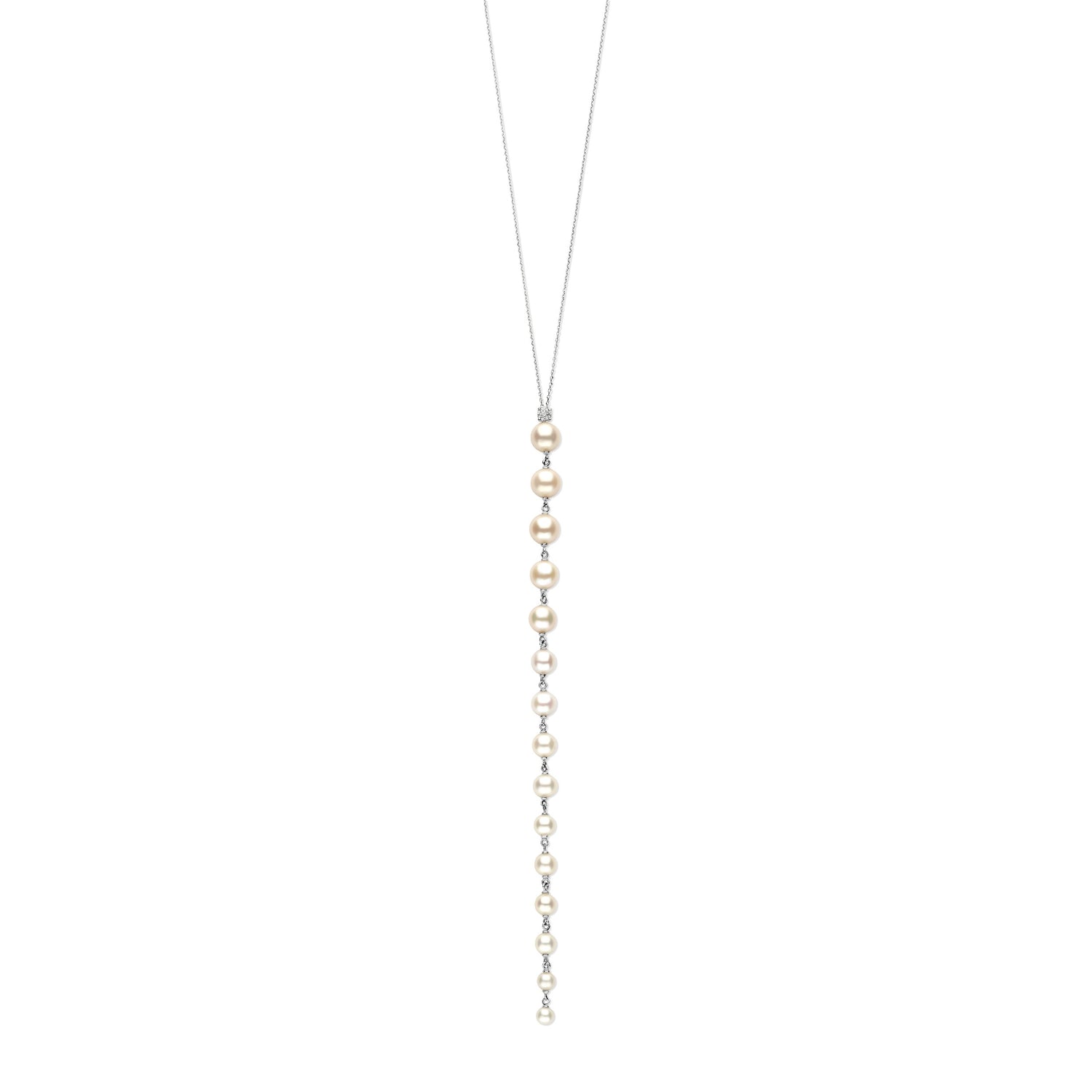 Long Pearl Drop Pendant