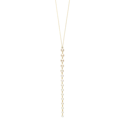 Long Pearl Drop Pendant