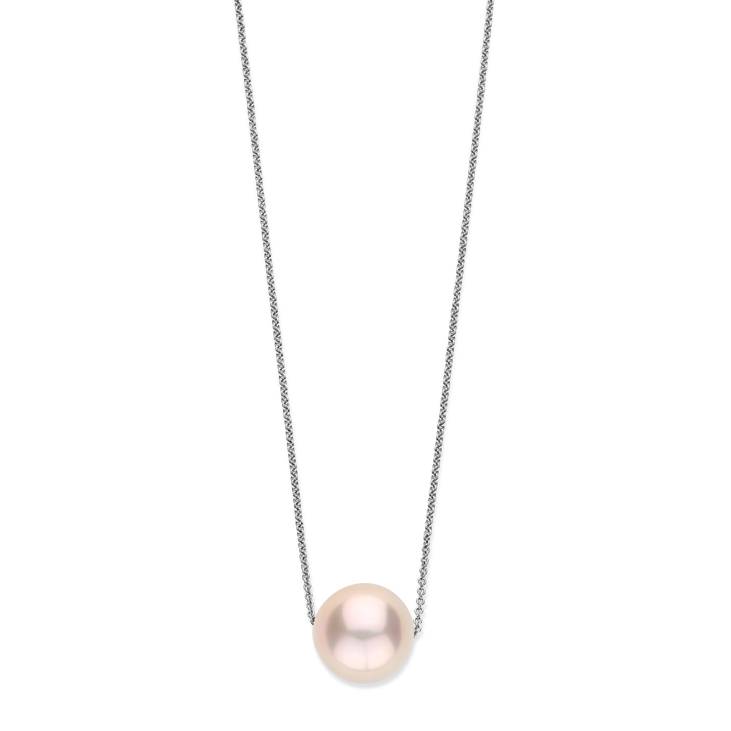 Thread Blush Pearl Necklace