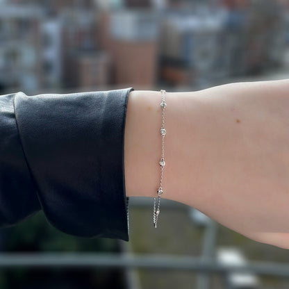 Bezel Diamond Bracelet