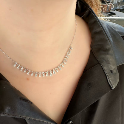Diamond Drip Necklace