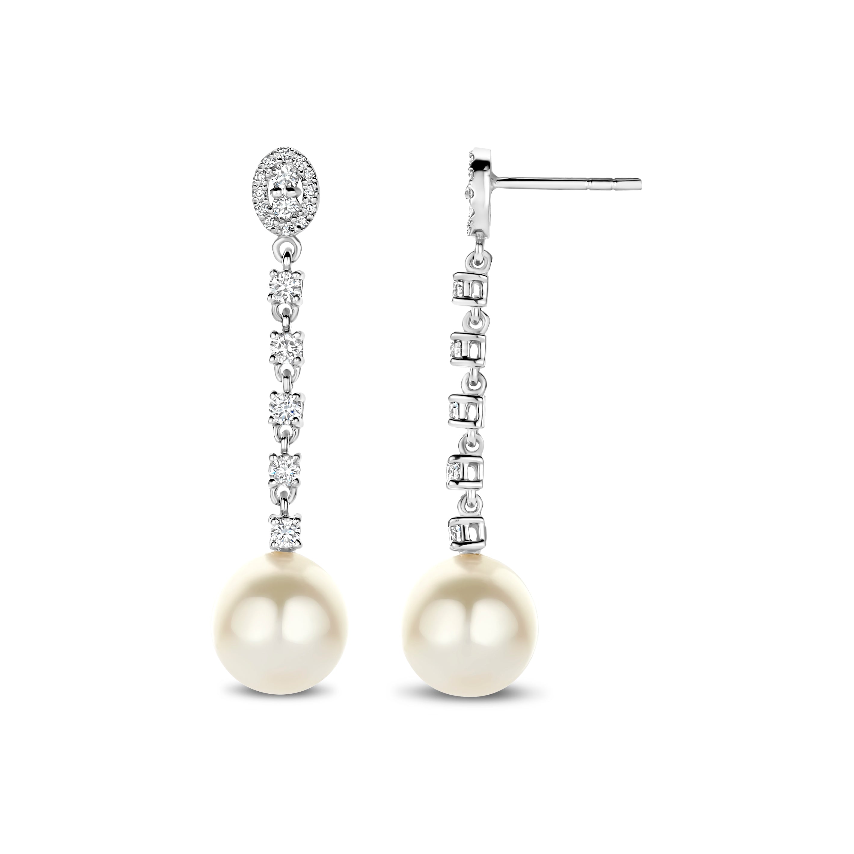 Lumina Pearl Drop Earrings