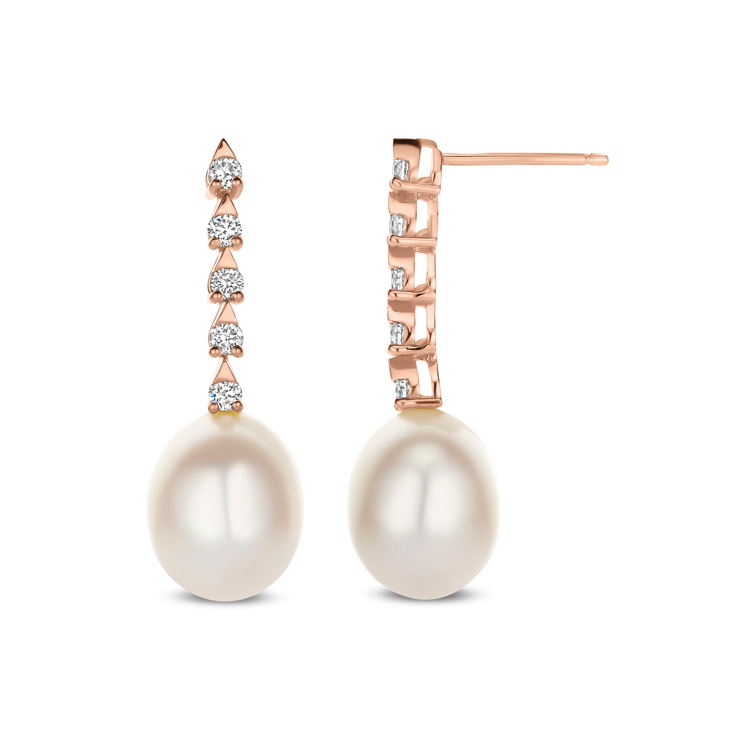 Teardrop Pearl Earrings